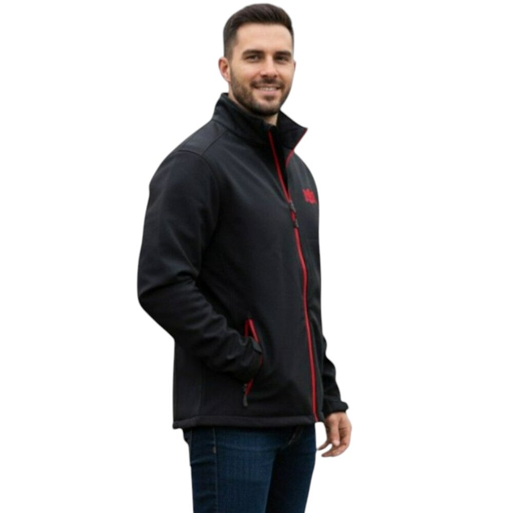 Stormtech Orbiter Softshell Jacket Black Red 2XL Waterproof Outdoor Hiking Sport